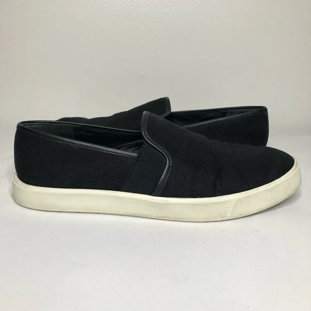 Vince Preston Womens 3 Slip-On Mesh Sneaker Black Size 7